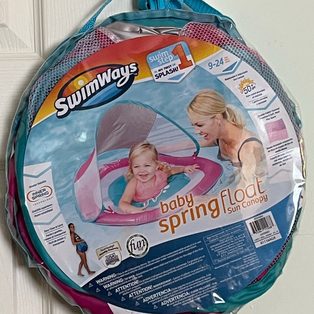 Baby Spring Float  Sun Canopy New! Firm Price